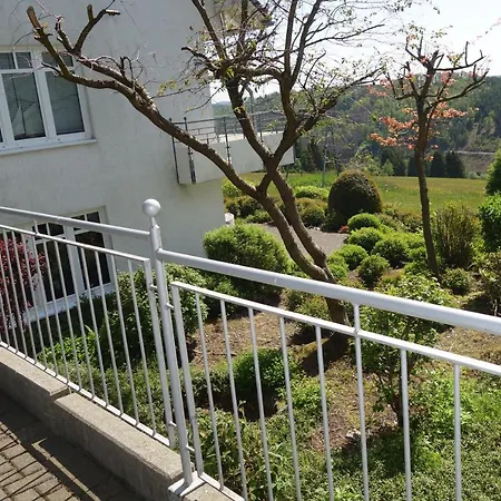 Apartmán Ferienwohnung Der Weite Blick Mit Wellness *